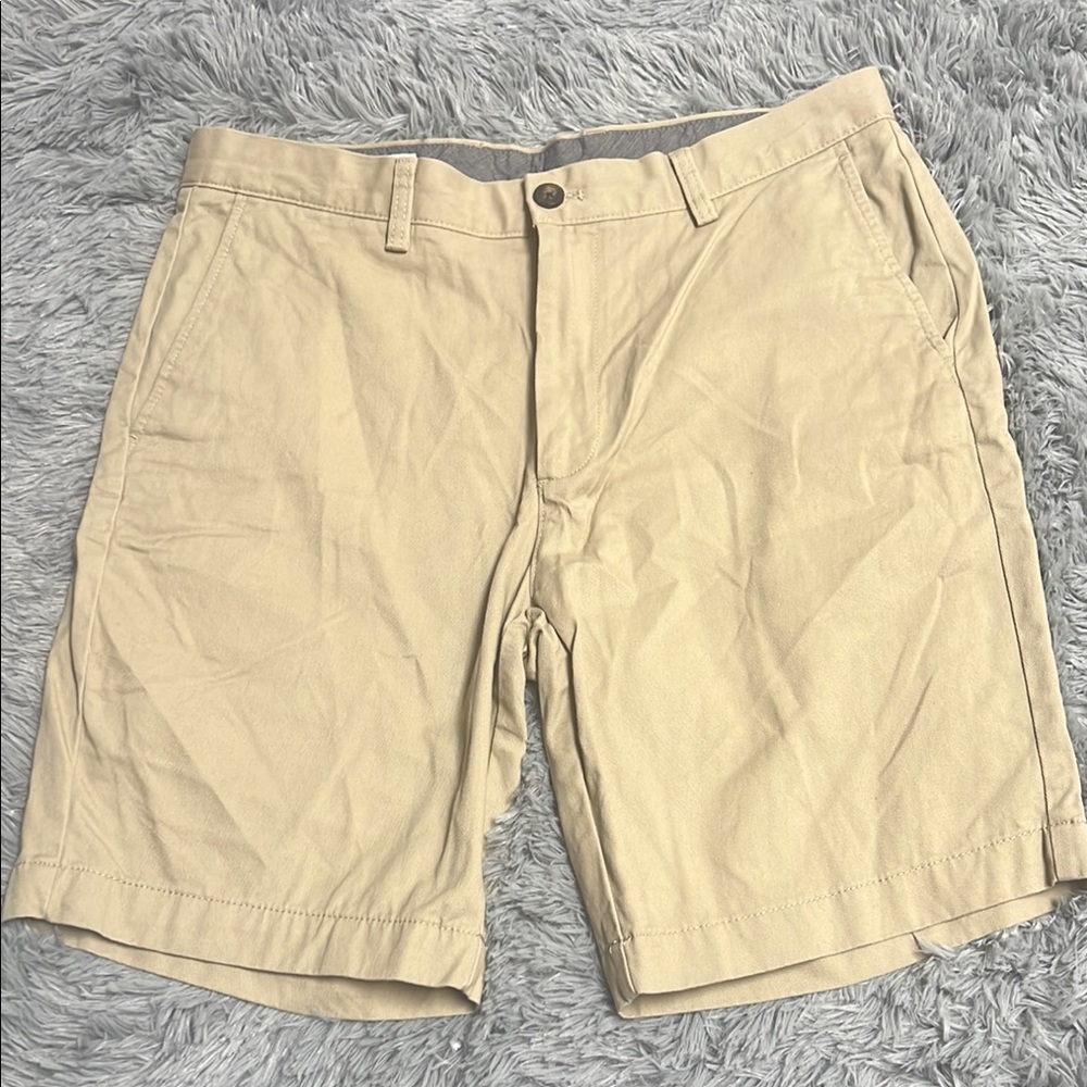 Men’s Slim Tan Shorts